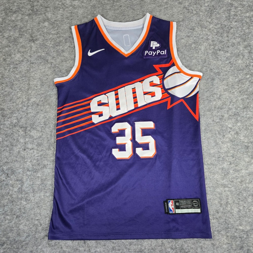 Nike Mens Purple Phoenix Suns Kevin Durant Swingman Basketball Jersey 48 Large
